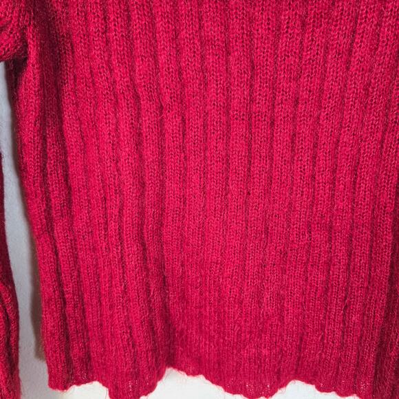 Vintage The Limited Festive Mohair Blend Sweater Womens XL Y2K Classic Winter - Picture 9 of 10
